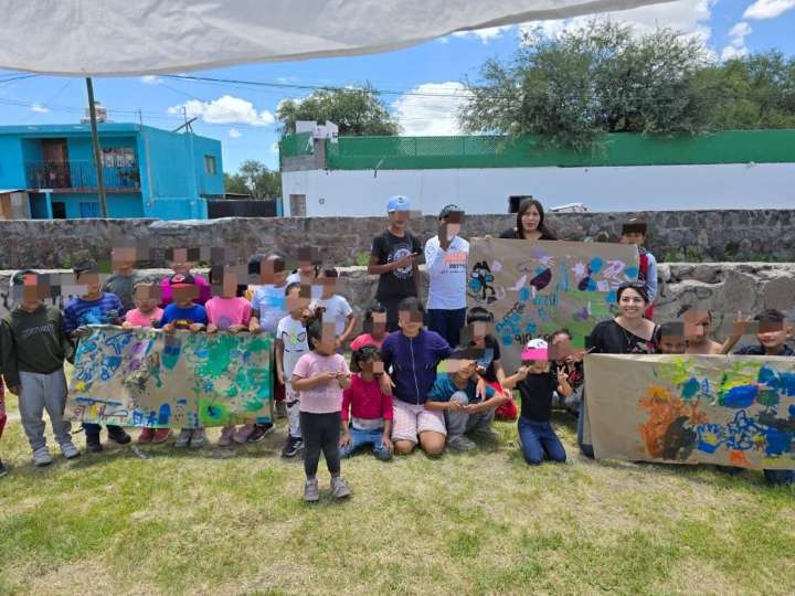 Siembran valores en la niñez potosina con actividades de verano en la Delegación La Pila