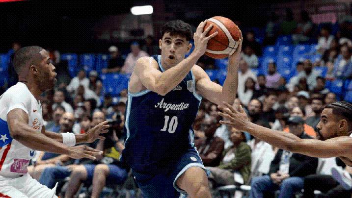Argentina le ganó 82 a 77 a Puerto Rico y están en semifinales del AmeriCup