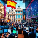 IBEX 35 cae por la banca y espera resultados clave de Nvidia en Wall Street