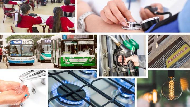 Gas, agua, colegios, alquileres y transporte: los aumentos que llegan en septiembre