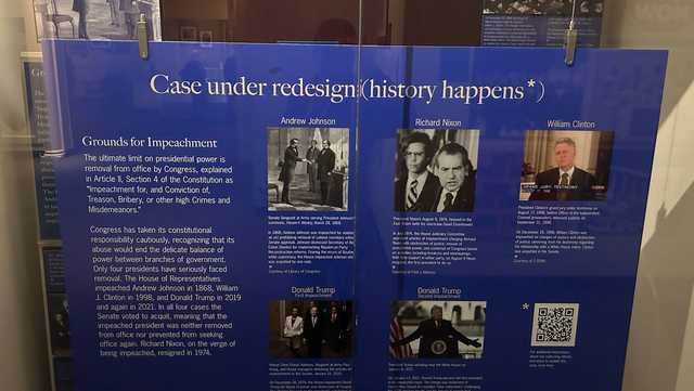Smithsonian temporarily removes reference to Trump’s impeachments