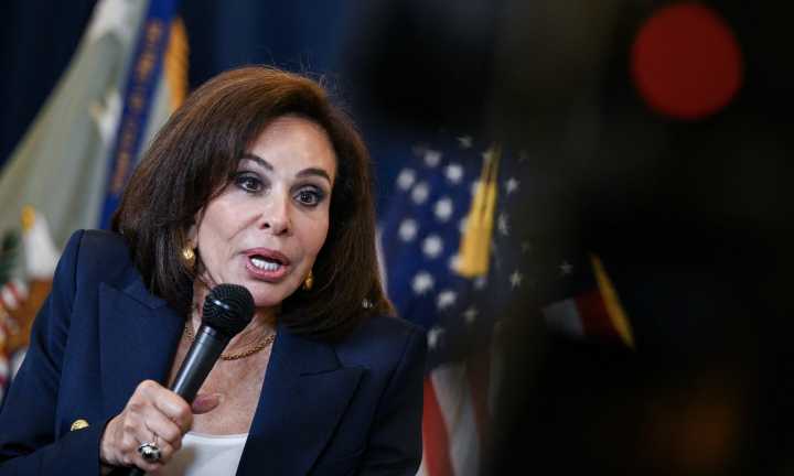 Jeanine Pirro mocked with January 6 photos after charging man for throwing sandwich at cop