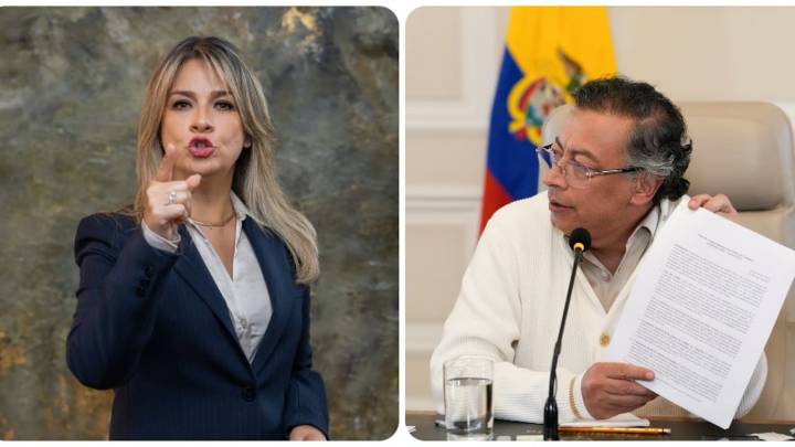 Acalorada discusión entre Vicky Dávila y Gustavo Petro por las elecciones del 2026: “Una ficha de las Farc quiere la Presidencia”
