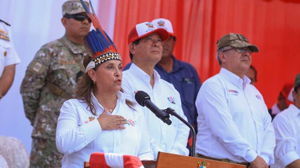 Presidenta Dina Boluarte: “Santa Rosa de Loreto es y seguirá siendo peruano”