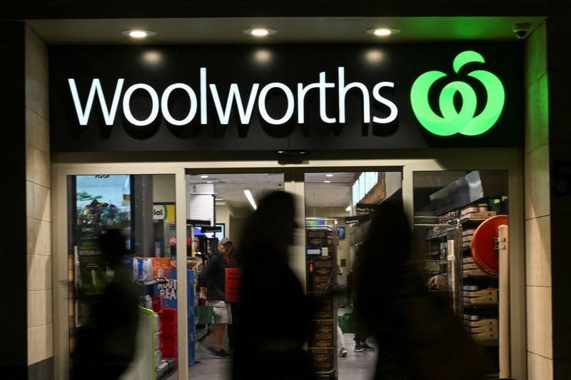 Australian grocer Woolworths' annual profit drops 19%, reports weak start to fiscal 2026