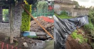 ¡Miedo de la tragedia! Departamentos en riesgo de colapso por deslave de barranca en Magdalena Contreras