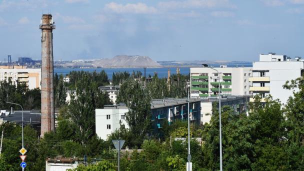 La reconstrucción de Mariúpol, bajo control de Rusia