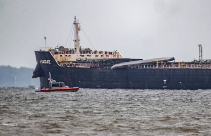 Baltimore shipping channel reopened after explosion on cargo ship near site of 2024 bridge collapse