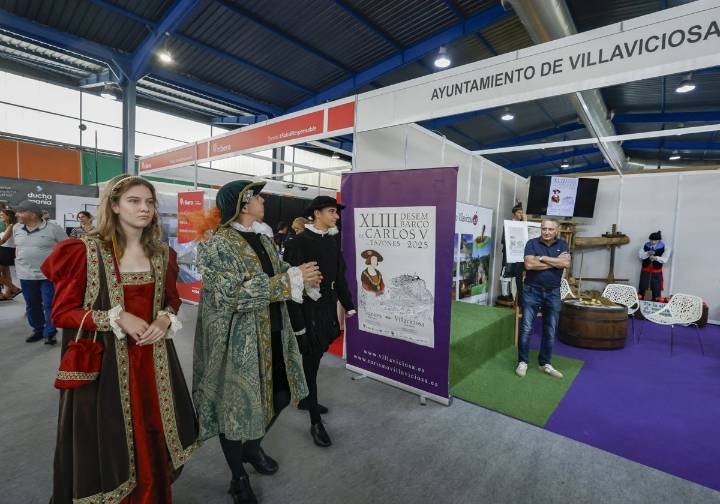 Un estand accesible para difundir la mejor versión de Villaviciosa
