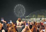 Un espectáculo con 500 drones y fuegos artificiales dará la bienvenida a la Navidad