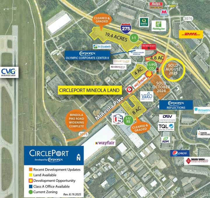 Corporex land sale at CirclePort signals more growth on horizon for development