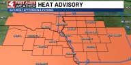 Heat Advisory issued for most of Siouxland Saturday