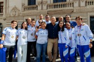 Reconoce Marco Bonilla a deportistas chihuahuenses que participaron en la Olimpíada Nacional