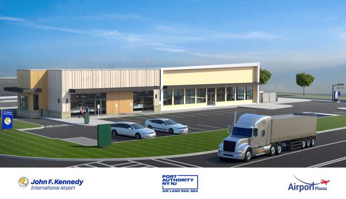 JFK Airport breaks ground on parking lot aiming to reduce illegally parked trucks on Queens streets