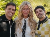El emotivo reencuentro de Cris Morena con Benja Rojas y Felipe Colombo, en la previa de los shows de Erreway