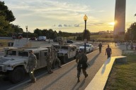 DC residents protest as White House says federal agents will be on patrol 24/7