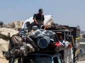 Thousands evacuate homes as fears of Israeli ground offensive grow in Gaza