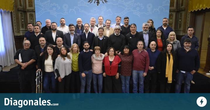 Demostración de fuerza: Kicillof encabezó una reunión con sindicatos bonaerenses