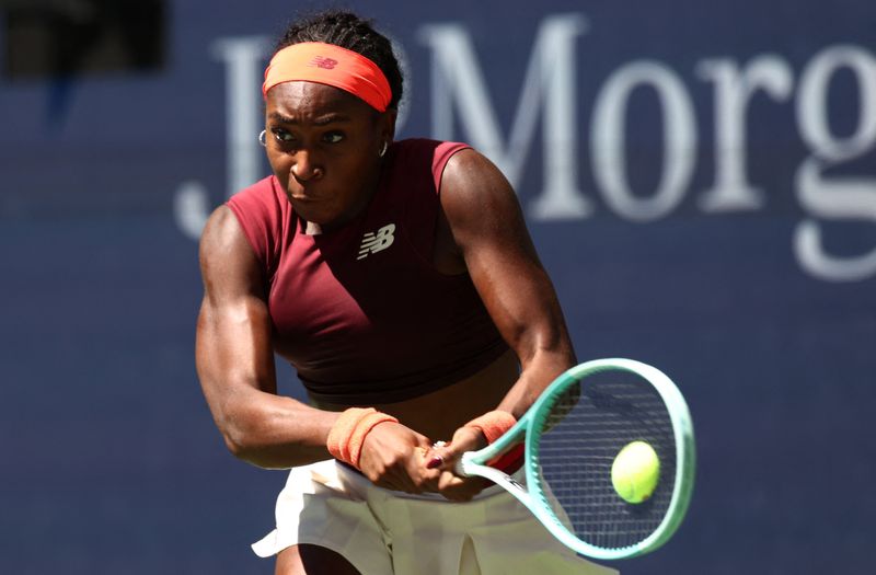 Tennis-Osaka, Gauff welcome US Open 'deja vu' in fourth