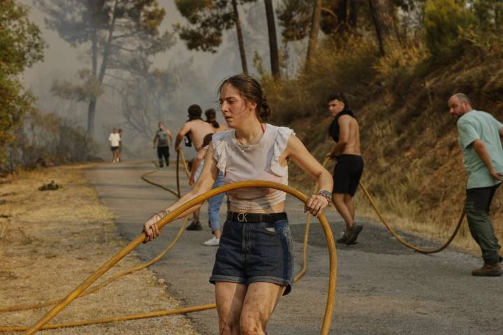 Greece, Spain and Portugal race to contain wildfires as EU steps up cross