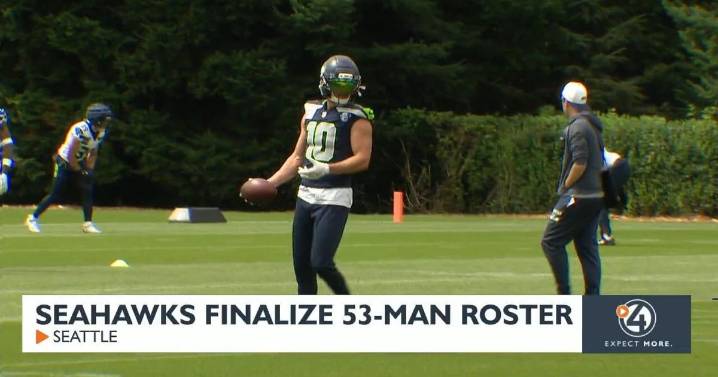 Seahawks unveil 53-man roster for NFL regular season