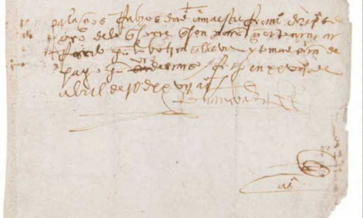 Estados Unidos devuelve a México manuscrito de Hernán Cortés robado hace más de 30 años