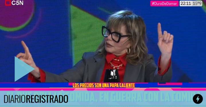Any Ventura aseguró que una parte de la población va a vetar a Milei tanto en septiembre como en octubre