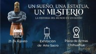Llega a Chihuahua espectacular monumento de Nabucodonosor