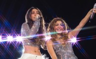 Shakira sorprende a Belinda invitándola a cantar “Día de Enero” en concierto de CDMX