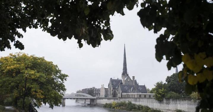 GRCA launches drone inspection for Cambridge flood wall