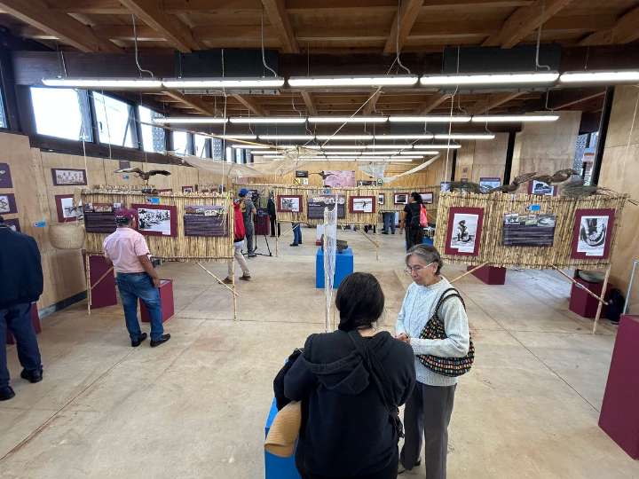 Instalan exposición "Los recursos lacustres del Lago de Texcoco"