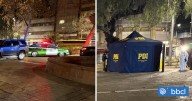 Hombre es asesinado a balazos por sujeto en bicicleta en la Alameda, en el centro de Santiago