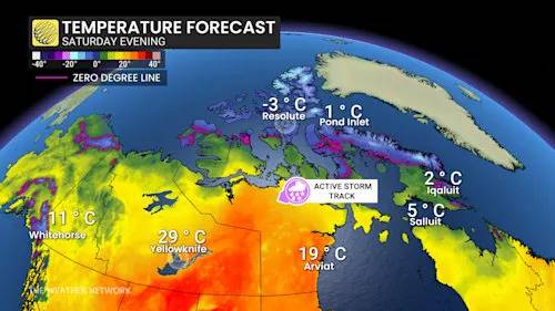 Snow in August? Northern Canada may see 15 cm this weekend