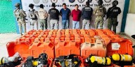 Detienen a presuntos responsables en la Sonda de Campeche