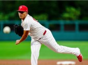 Ranger Suárez recetó diez ponches en labor de 6.2 innings para su noveno triunfo