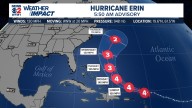 How will Hurricane Erin impact the East Coast?