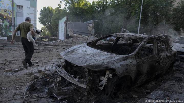 Asciende  a 18 el número de muertos por el ataque ruso contra Kiev