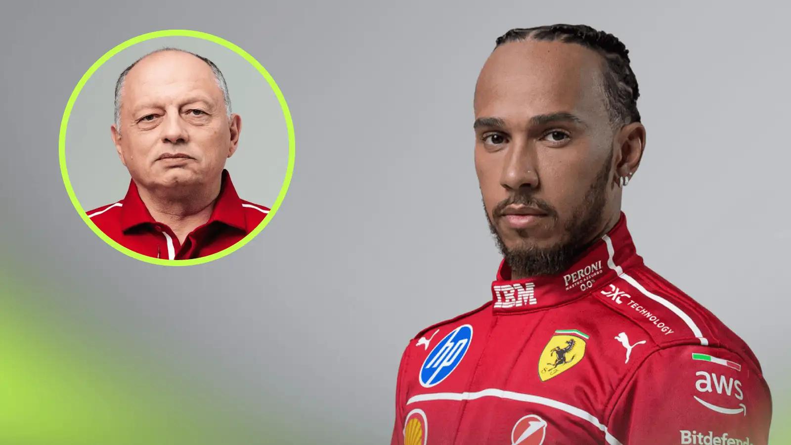 Ferrari ‘annoyed’ by ‘whining’ Lewis Hamilton with Vasseur comments under scrutiny