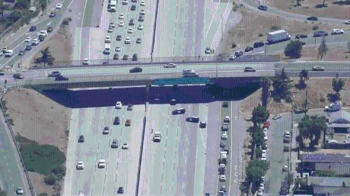 Southbound Highway 101 shut down in San Jose