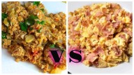 Descubre qué desayuno cuida mejor tu salud: ¿huevos con jamón o machacado con huevo?