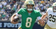 Notre Dame coaches not ‘freaked out’ as quarterback competition continues between CJ Carr and Kenny Minchey
