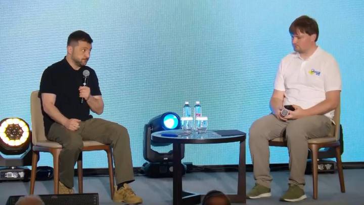 Zelensky tells youth forum that Putin and Trump cannot agree on anything without Ukraine present