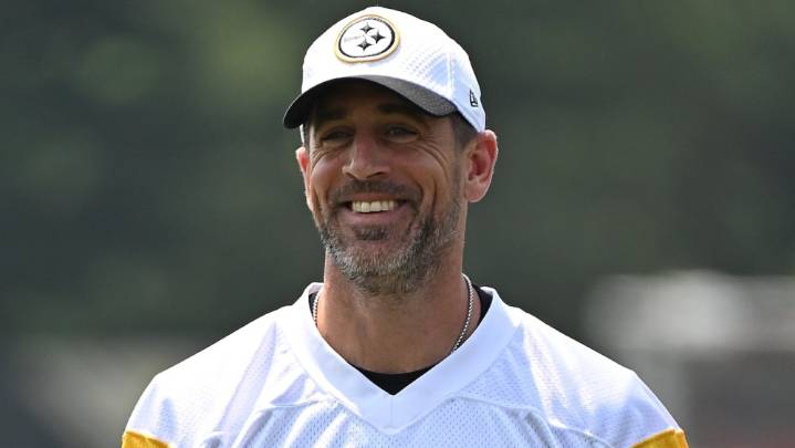 Aaron Rodgers Not Playing in 1st Preseason Game With the Steelers