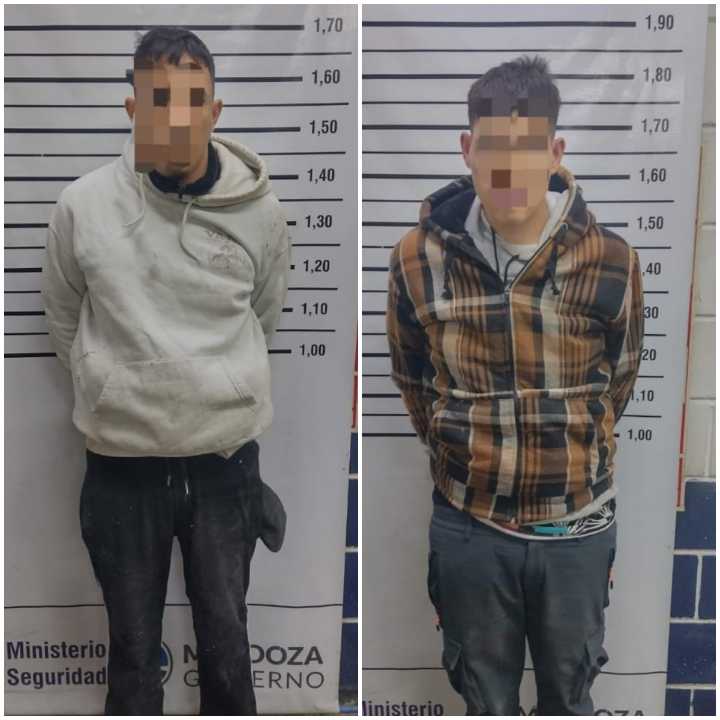 Video: la persecución por Capital y Las Heras de dos hermanos que habían robado un auto
