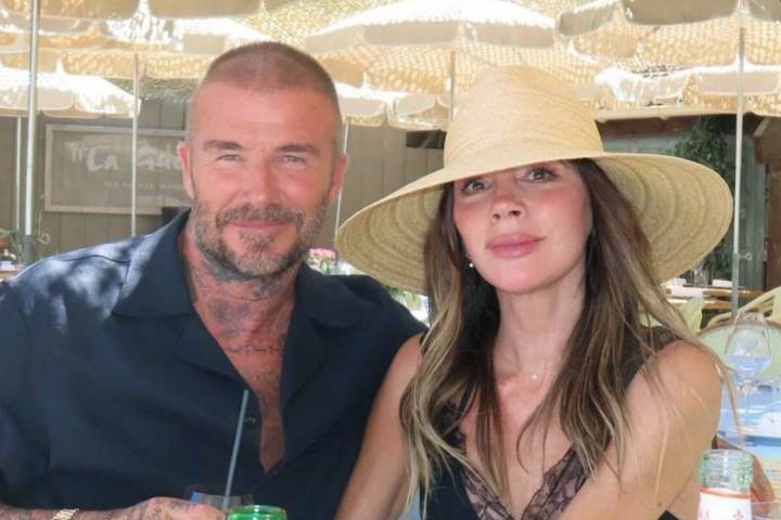 David Beckham Grabs Wife Victoria’s Butt During Family Vacation in Italy
