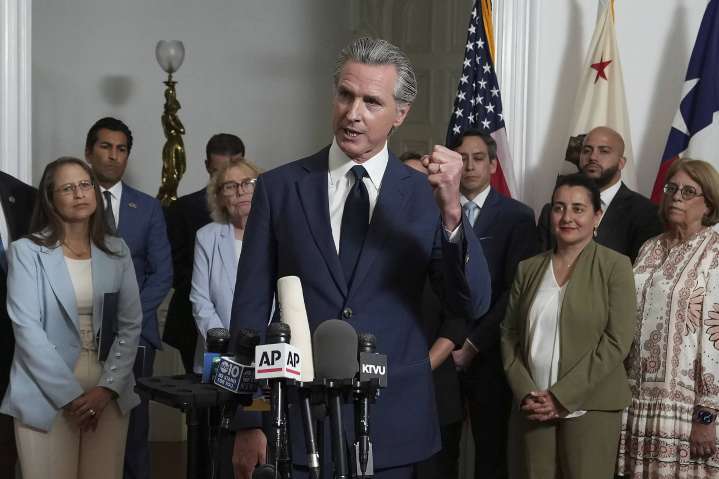 Newsom Tells Trump: There’s a Way Out of This Redistricting Battle