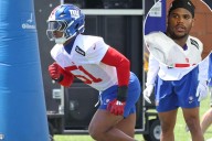 Abdul Carter not holding back in Giants preseason debut