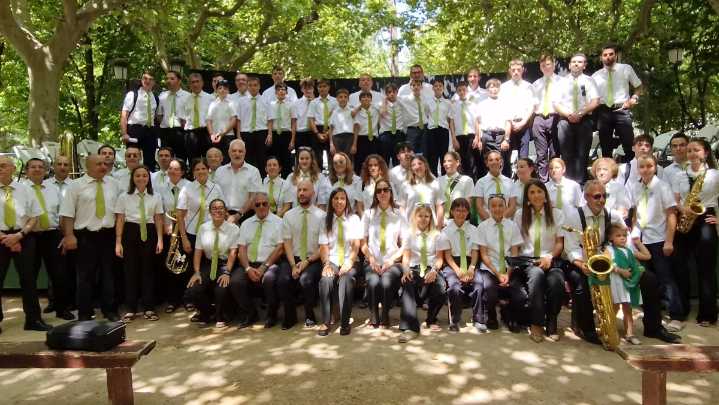 La Banda de Música de Huesca celebra su gran concierto de San Lorenzo y 40 años de amor a Huesca
