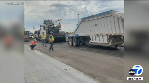 405 Freeway lanes to reopen Monday in Sepulveda Pass after weekend closures