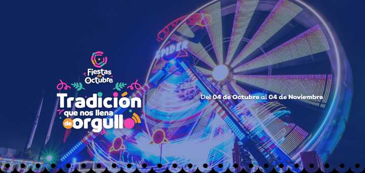 Fiestas de Octubre 2025: 31 días de celebración con artistas nacionales e internacionales